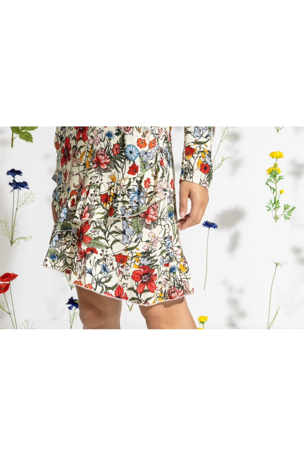 El vestido de flores de amapola Lucy