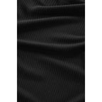 Gilet Richard Rib - Black