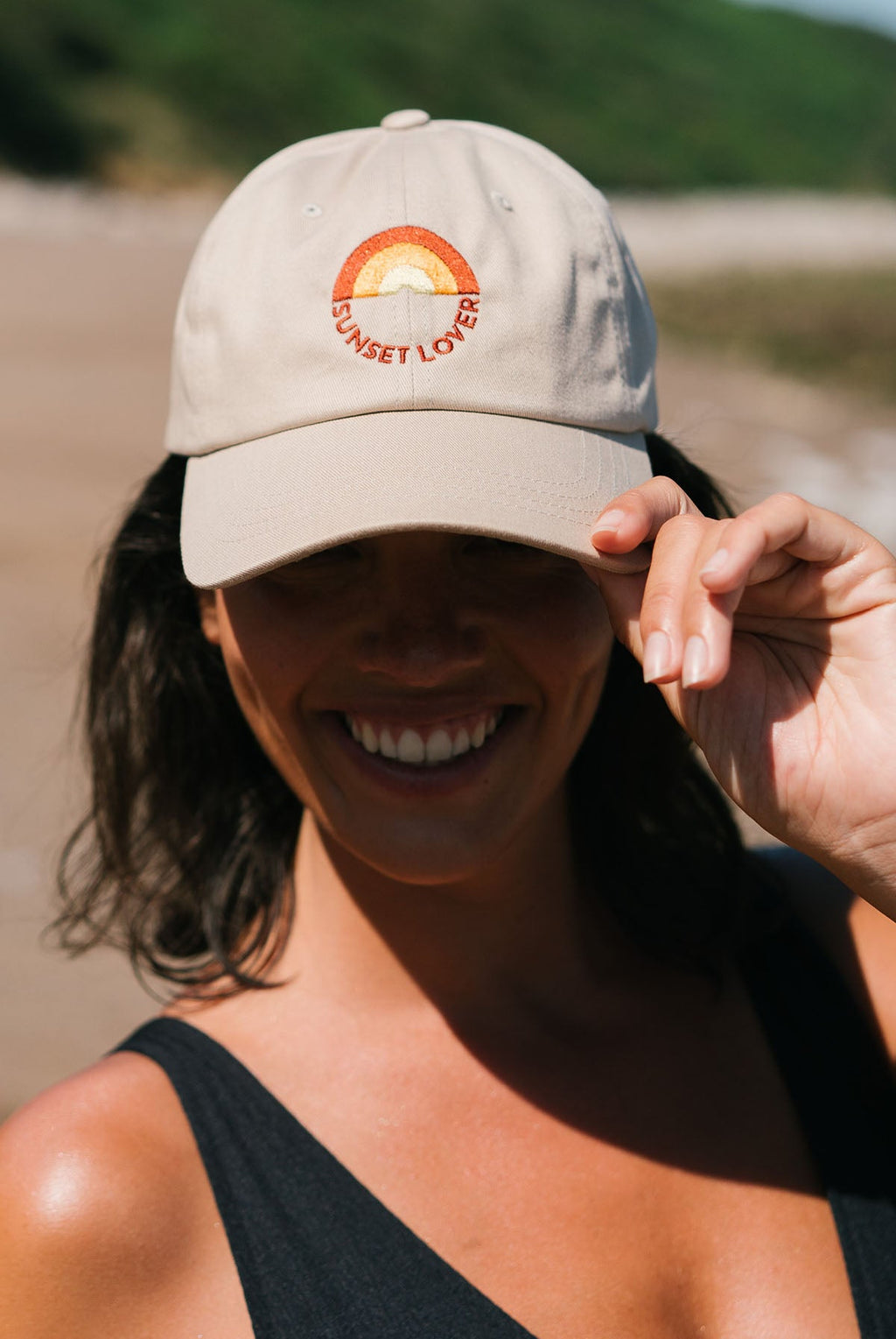 Casquette Sunset Ecru