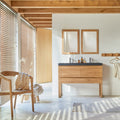 Edgar - Meuble Salle De Bain - Teck - Naturel