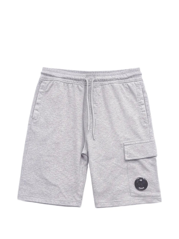 CP Company - Shorts cargo con cordón – Gris jaspeado
