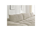 Anakin - Convertible Panoramic Sofa with Storage - Bouclé Fabric - 3 Cushions