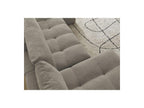 Anakin - Convertible Panoramic Sofa with Storage - Bouclé Fabric - 3 Cushions