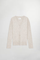 Pull John Cardigan - White Pepper