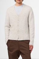 Pull John Cardigan - White Pepper