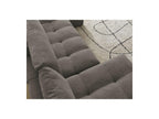 Anakin - Convertible Panoramic Sofa with Storage - Bouclé Fabric - 3 Cushions