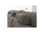 Anakin - Convertible Panoramic Sofa with Storage - Bouclé Fabric - 3 Cushions