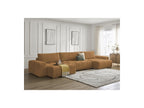Anakin - Convertible Panoramic Sofa with Storage - Bouclé Fabric - 3 Cushions