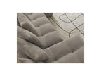 Anakin - Panoramic Convertible Sofa with Storage - Bouclé Fabric - 10 Cushions