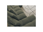 Anakin - Panoramic Convertible Sofa with Storage - Bouclé Fabric - 10 Cushions