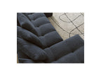 Anakin - Panoramic Convertible Sofa with Storage - Bouclé Fabric - 10 Cushions