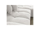 Canapé D'Angle Convertible Réversible Coffre - Anakin - Tissu Bouclette - 6 Coussins