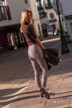 Camille Leo Leggings - Taupe