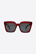 Lunettes De Soleil - Cristal Rouge - Femme