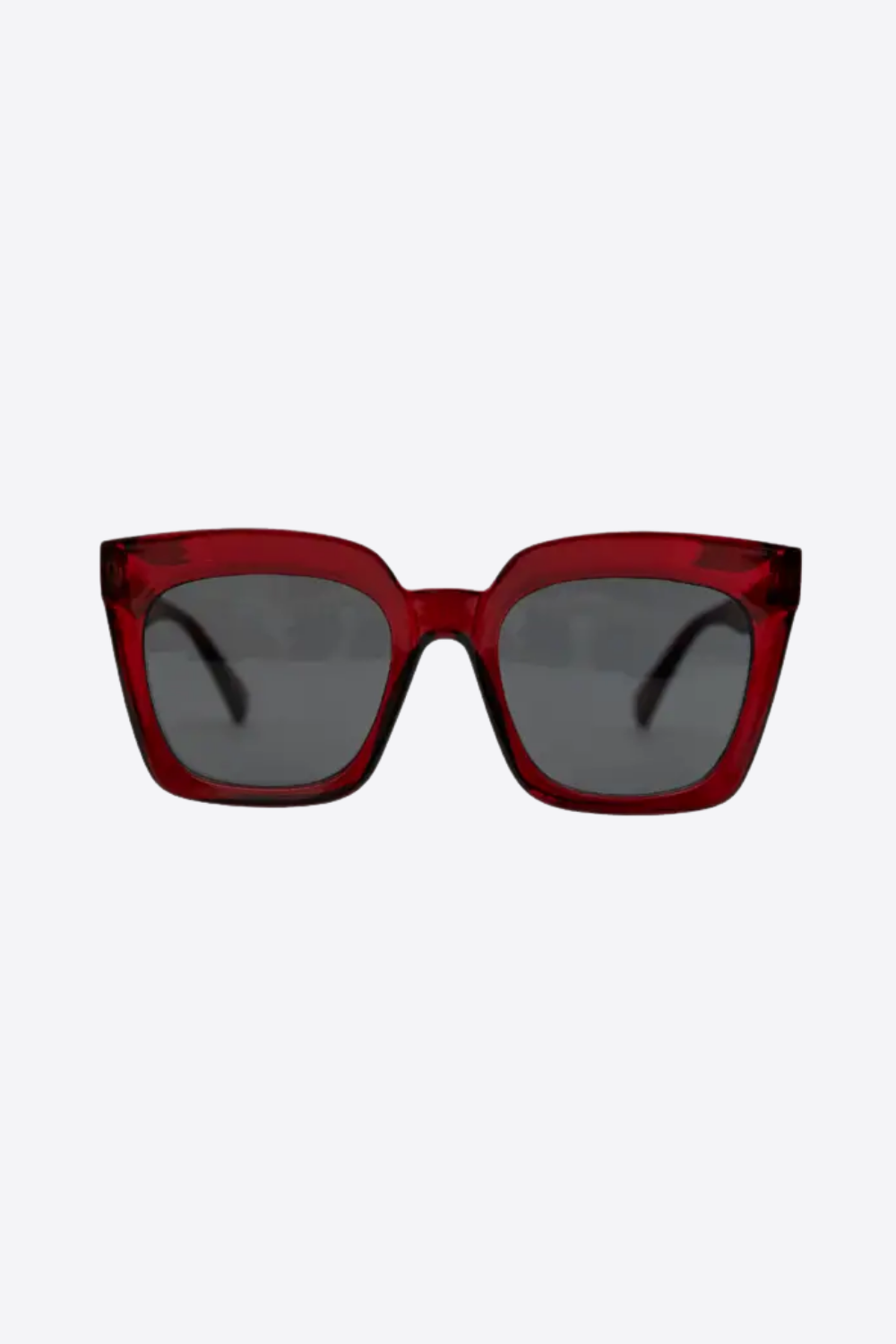 Lunettes De Soleil - Cristal Rouge - Femme