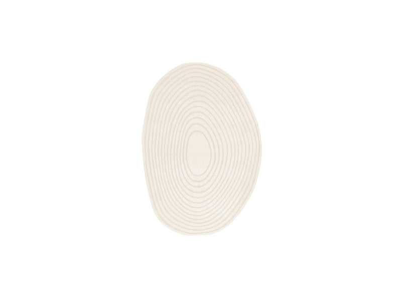 Briac - Tapis Poils Courts - Motif Géométrique - Beige