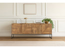 Naomie - Buffet 4 Portes - Bois Massif D'Acacia
