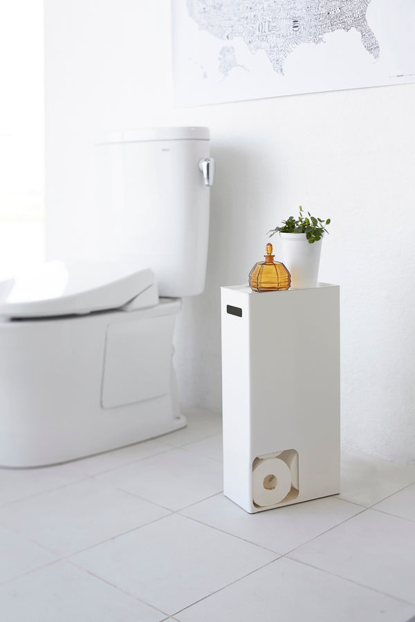 Toilet Paper Storage - White