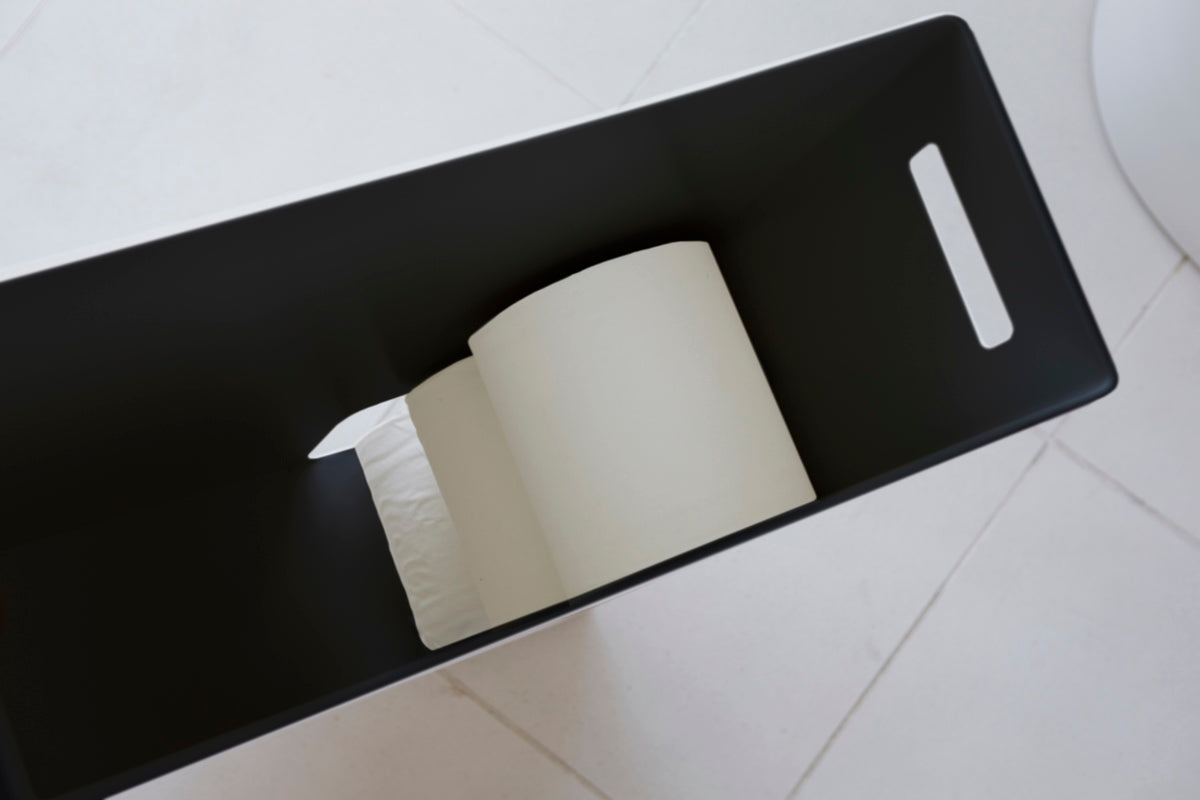 Organizador Papel Higiénico - Negro