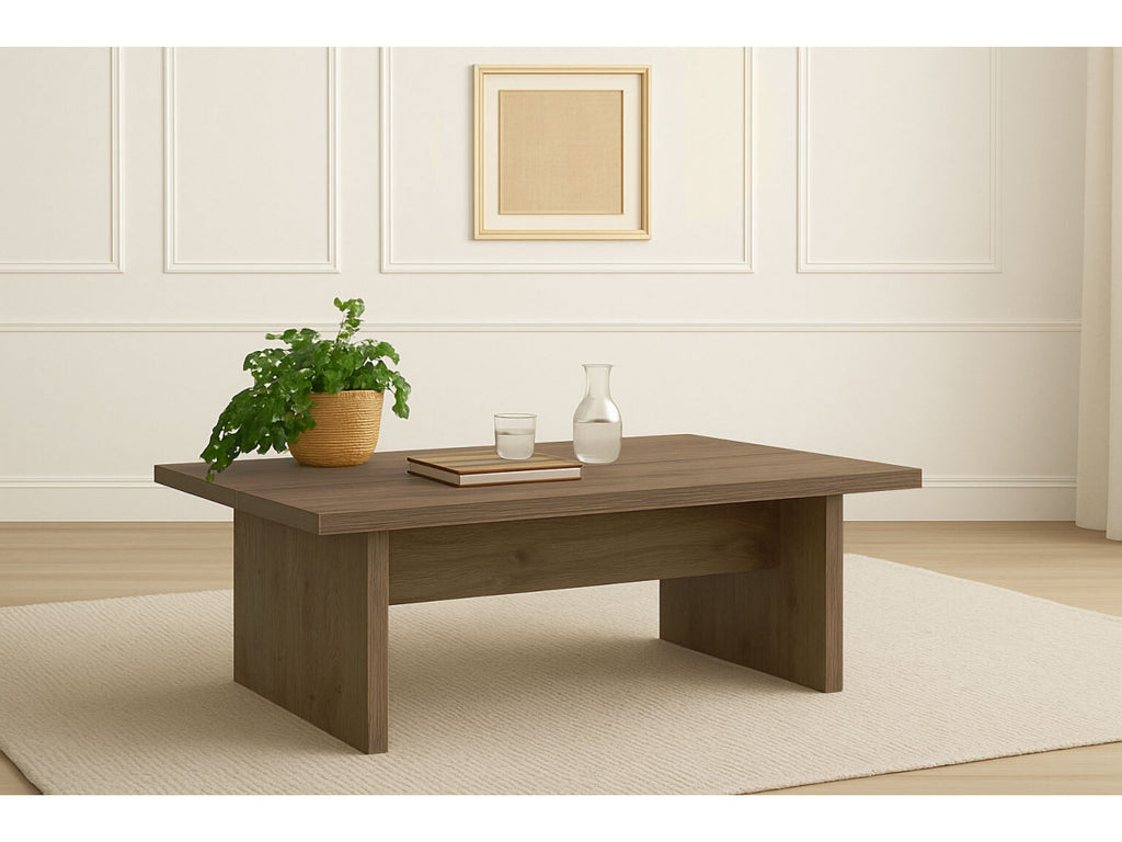 Loana - Table Basse 120 Cm Effet Bois