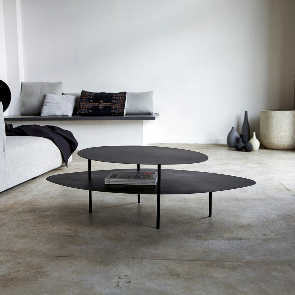 Judith - Table Basse - Métal - Noir