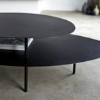 Judith - Table Basse - Métal - Noir