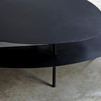 Judith - Table Basse - Métal - Noir