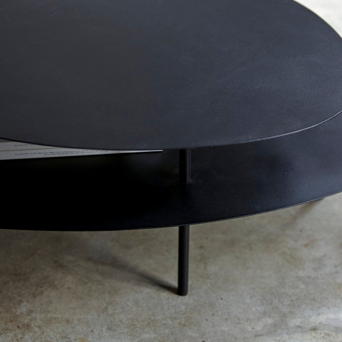 Judith - Table Basse - Métal - Noir