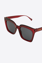 Lunettes De Soleil - Cristal Rouge - Femme