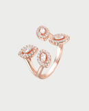 Bague Fleur Éternelle - Rose