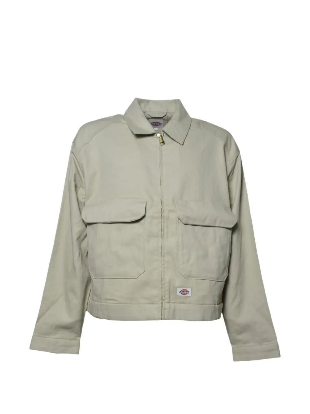 Chaqueta Trucker de sarga de cáñamo - Eucalyptus