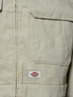 Chaqueta Trucker de sarga de cáñamo - Eucalyptus