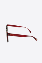 Lunettes De Soleil - Cristal Rouge - Femme