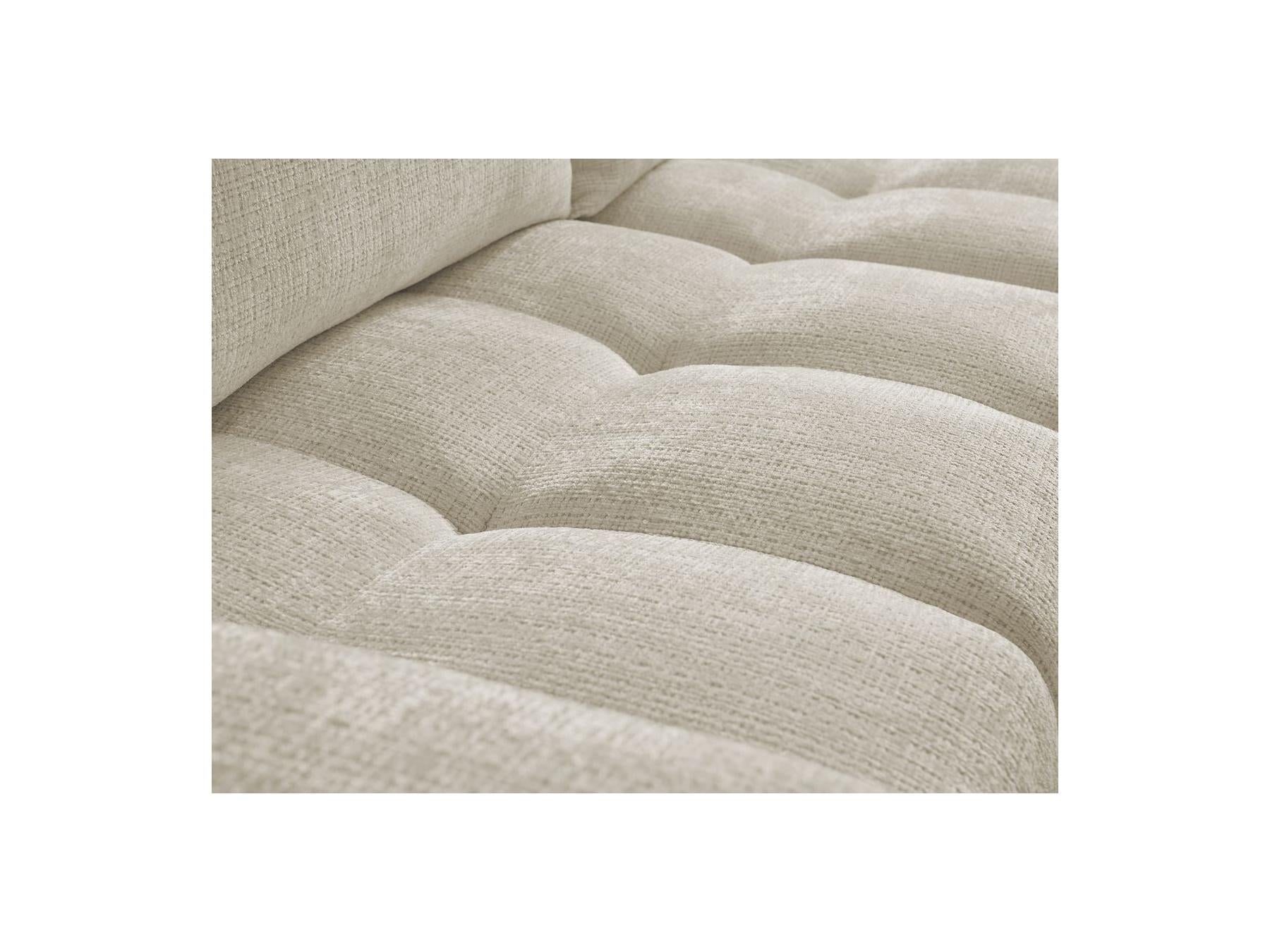 Anakin - Sofá esquinero reversible convertible con arcón - Tejido texturizado - 2 cojines