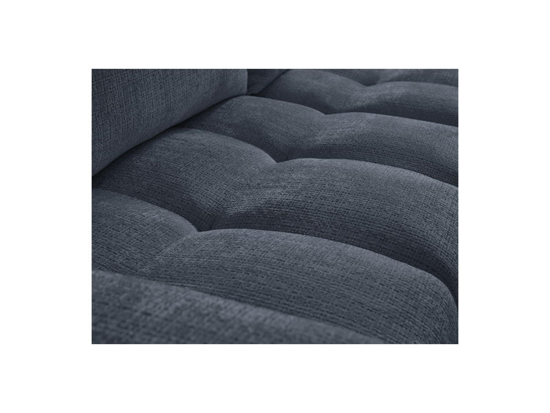 Canapé D'Angle Réversible Convertible Coffre - Anakin - Tissu Texturé - 2 Coussins