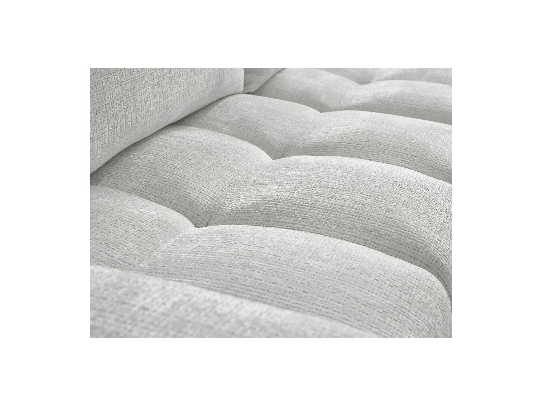 Anakin - Sofá esquinero reversible convertible con arcón - Tejido texturizado - 2 cojines