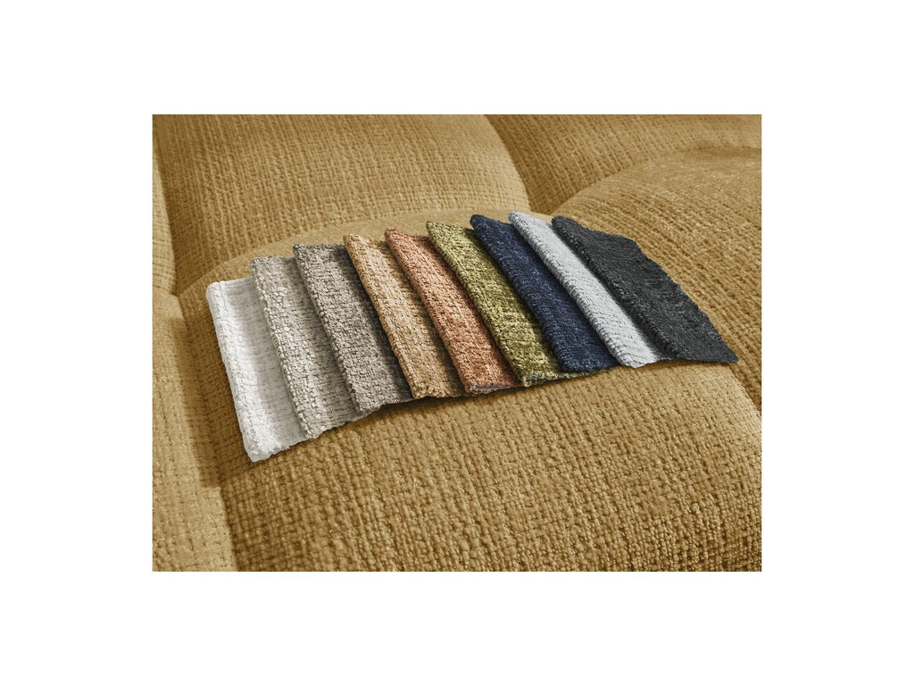 Anakin - Sofá esquinero reversible convertible con arcón - Tejido texturizado - 2 cojines