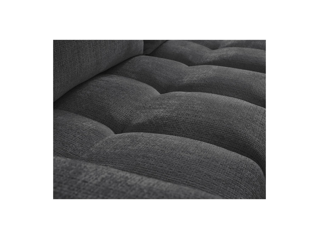 Anakin - Sofá esquinero reversible convertible con arcón - Tejido texturizado - 2 cojines