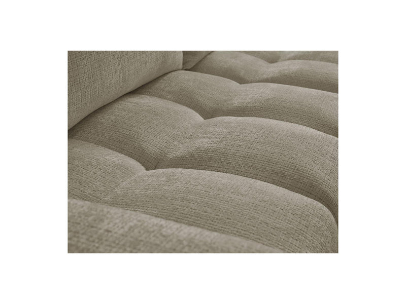 Canapé D'Angle Réversible Convertible Coffre - Anakin - Tissu Texturé - 2 Coussins