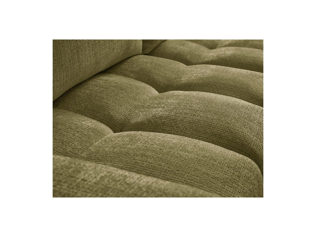 Anakin - Sofá esquinero reversible convertible con arcón - Tejido texturizado - 2 cojines