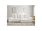 Anakin - Reversible Convertible Corner Sofa with Storage - Textured Fabric - 6 Cushions