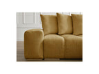 Anakin - Reversible Convertible Corner Sofa with Storage - Textured Fabric - 6 Cushions