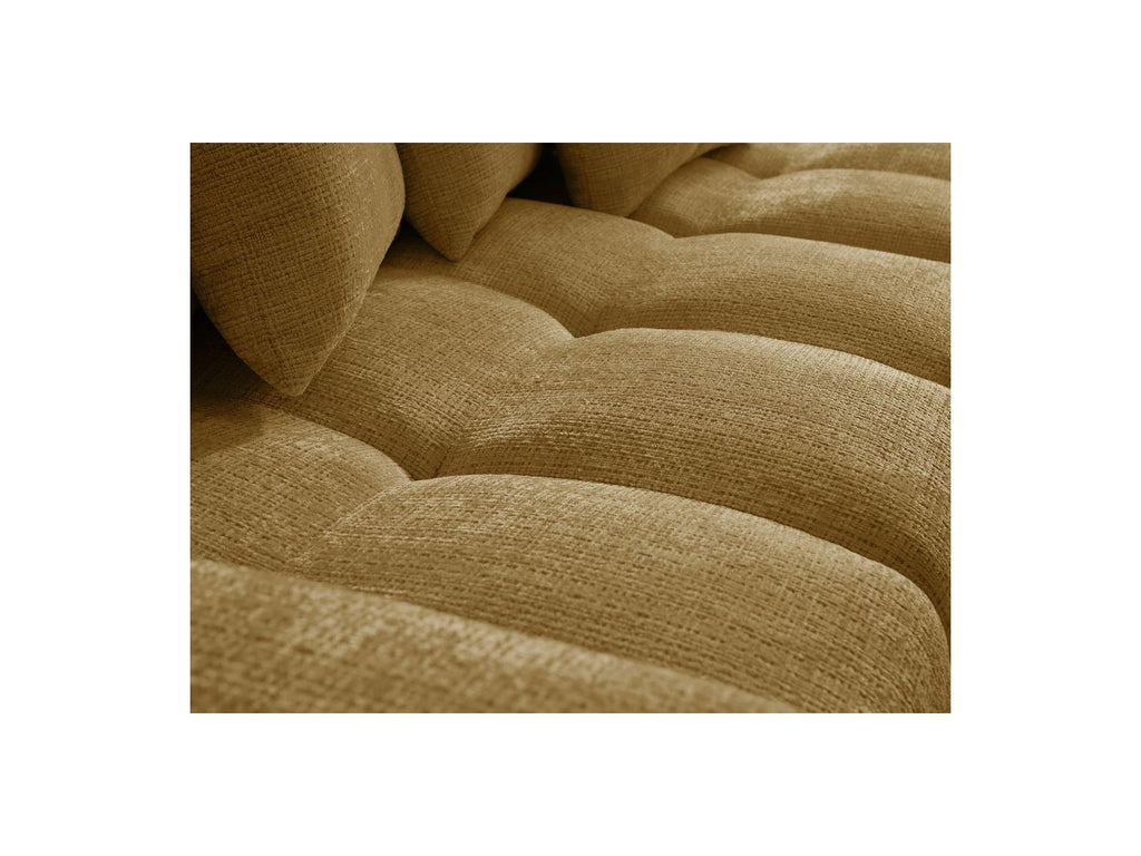 Anakin - Reversible Convertible Corner Sofa with Storage - Textured Fabric - 6 Cushions
