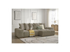 Anakin - Reversible Convertible Corner Sofa with Storage - Textured Fabric - 6 Cushions