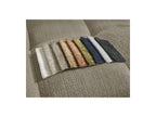 Anakin - Reversible Convertible Corner Sofa with Storage - Textured Fabric - 6 Cushions