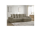 Anakin - Reversible Convertible Corner Sofa with Storage - Textured Fabric - 6 Cushions