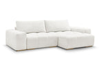 Anakin - Canapé D'Angle Réversible - Tissu Texturé - 2 Coussins