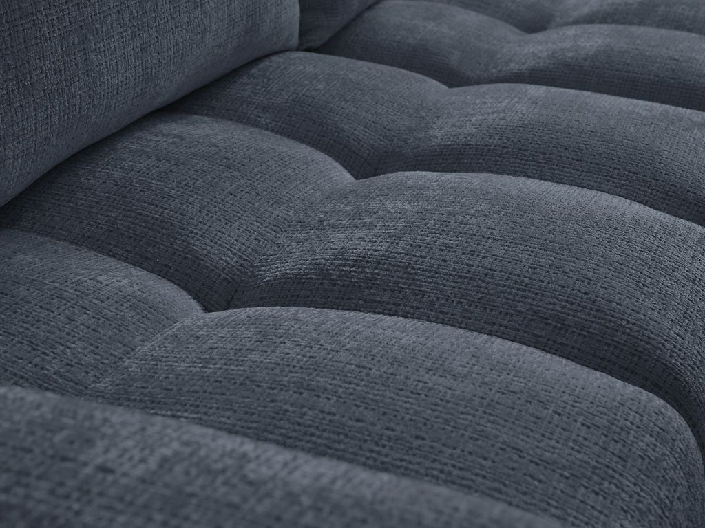 Anakin - Canapé D'Angle Réversible - Tissu Texturé - 2 Coussins