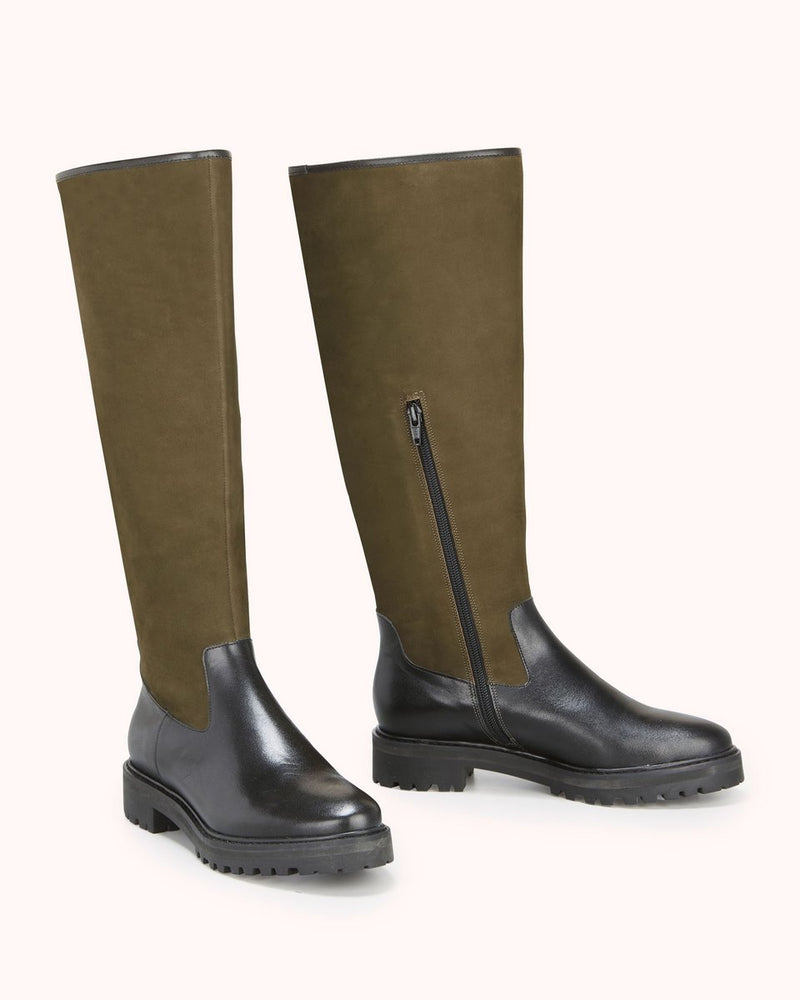 Bottes Zoia - Kaki Noir