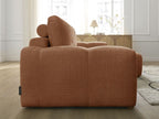 Anakin - Canapé D'Angle Réversible - Tissu Texturé - 2 Coussins